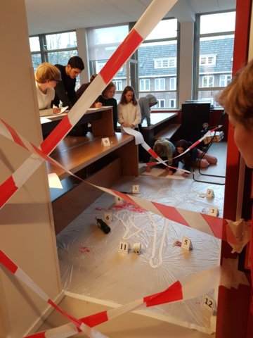 x8 crime scene